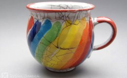 Töpferei Dambeck - Craqueleé Tasse