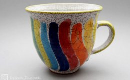 Töpferei Dambeck - Craqueleé Suppentasse