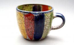 Töpferei Dambeck - Craqueleé Tasse