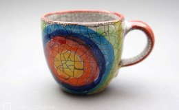 Töpferei Dambeck - Craqueleé Tasse