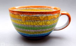Töpferei Dambeck - Craqueleé Tasse