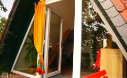 Ferienwohnung Dambeck Balkon