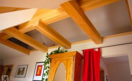 Ferienwohnung Dambeck Zimmerdecke