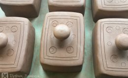Töpferei Dambeck:  Butterglockendeckel